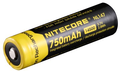 nitecore 750 mAh